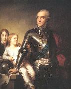 unknow artist The Count Potocki and his sons oil painting on canvas
